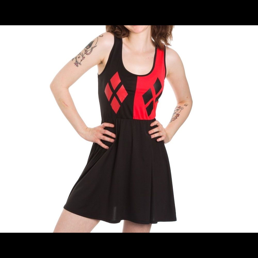 DC comics Harley Quinn skater dress